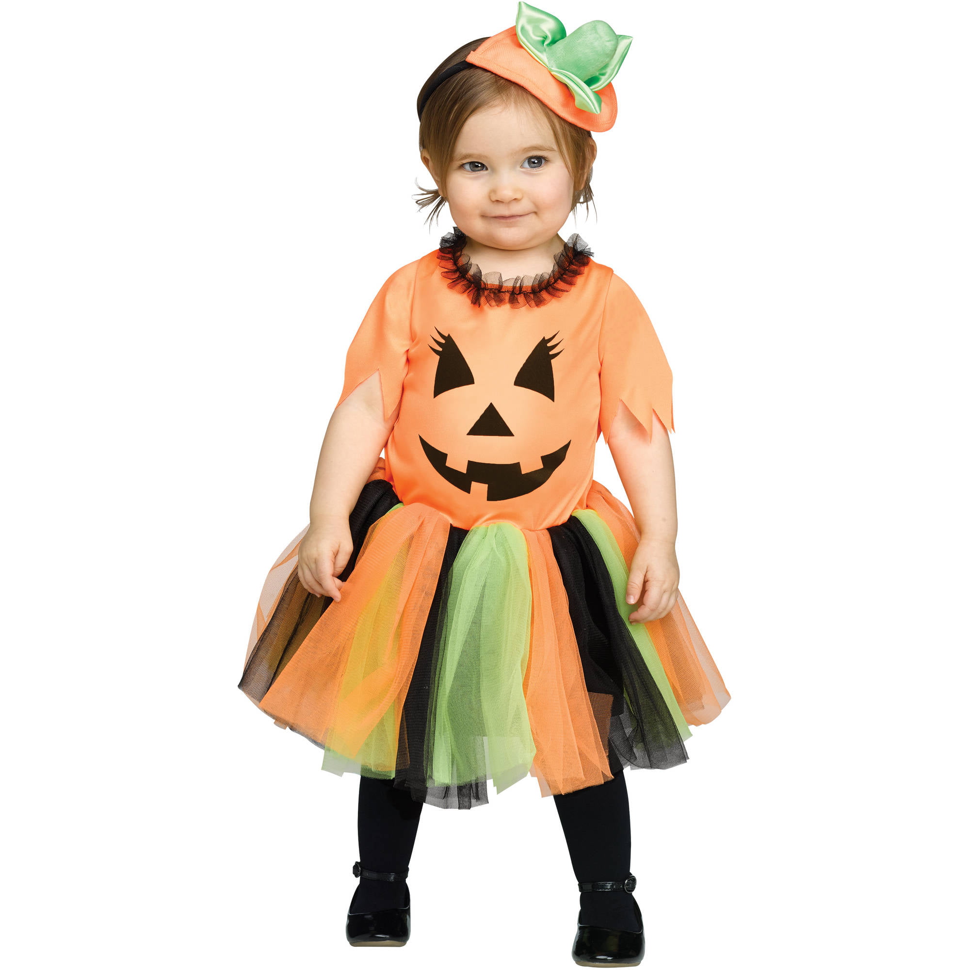 Fun World Pretty Pumpkin Toddler's Halloween Costume - Walmart.com