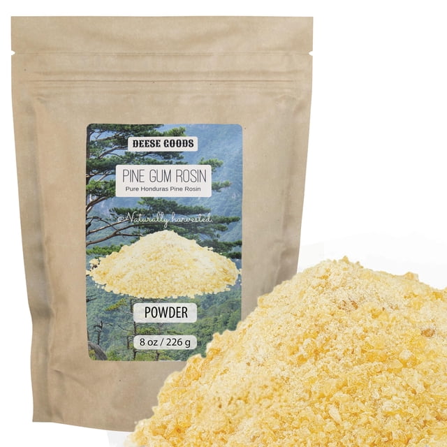 Polvo de resina de pino DEESE GOODS 226 g, resina natural