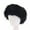 Black, variant on D-GROEE Warm Winter Hat Winter Faux Fur Ladies Hat Soft Fluffy Cozy Warm Unisex Headband Hat for Winter Outdoor Activities Elastic Anti-slip Ski Hat