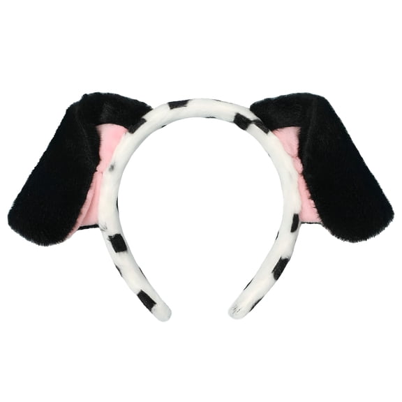 TUWAFE 2026 New Adorable Cartoon Dog Ear Soft Headband Cute Hair Accessory Dalmatian Ears Headband for Girls and Children