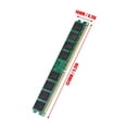 thumbnail image 3 of Cergrey Mémoire R A m pour PC, 2G Mémoire R A m, DDR2 2G 800MHz PC2-6400 Pcs Mémoire 240Pin Carte Module Compatible pour /, 3 of 8