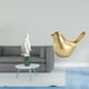 thumbnail image 2 of Elegante figura coleccionable de resina con forma de pingüino y pájaro dorado. Adorno decorativo moderno, ideal para inauguración de casa, mesa u ofic, 2 of 8