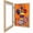 Wood, variant on [Changeable Kids Art Frames] 1/ 4/ 8 Pack Changeable Kids Artwork Frames | 8.5x11in Front Opening Kids Art Frames for Children Art Projects, Kids Drawing, Crafts and Photos, Holds 130pcs