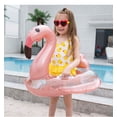 thumbnail image 5 of Flotador de piscina para bebés con dosel, asiento brillante y asa de seguridad, flotadores de piscina para bebés de verano 2021, flotadores inflables para bebés de 1 a 4 años, 80 * 70 * 57 cm - Rosa-Rosa- Sincero Electrónica, 5 of 5