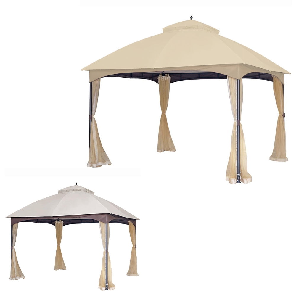 Garden Winds Replacement Canopy Top Cover Compatible with The Laurel Canyon GAZ9701 Gazebo - Riplock 350