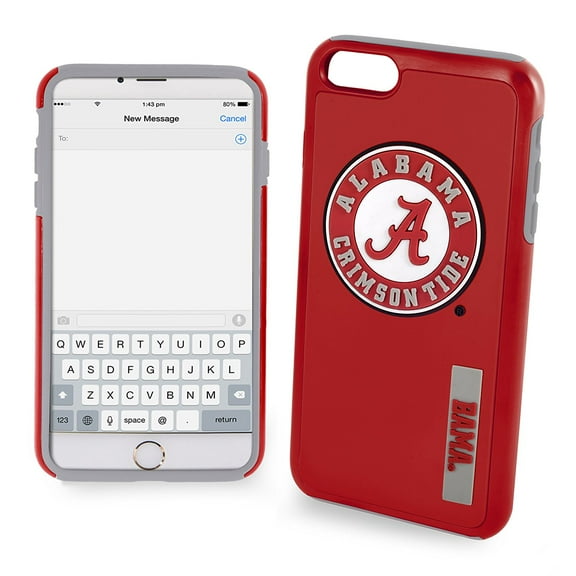 FOCO NCAA Alabama Crimson Tide for iPhone SE (2022-20) 8, 7, 6 & 6s (4.7")