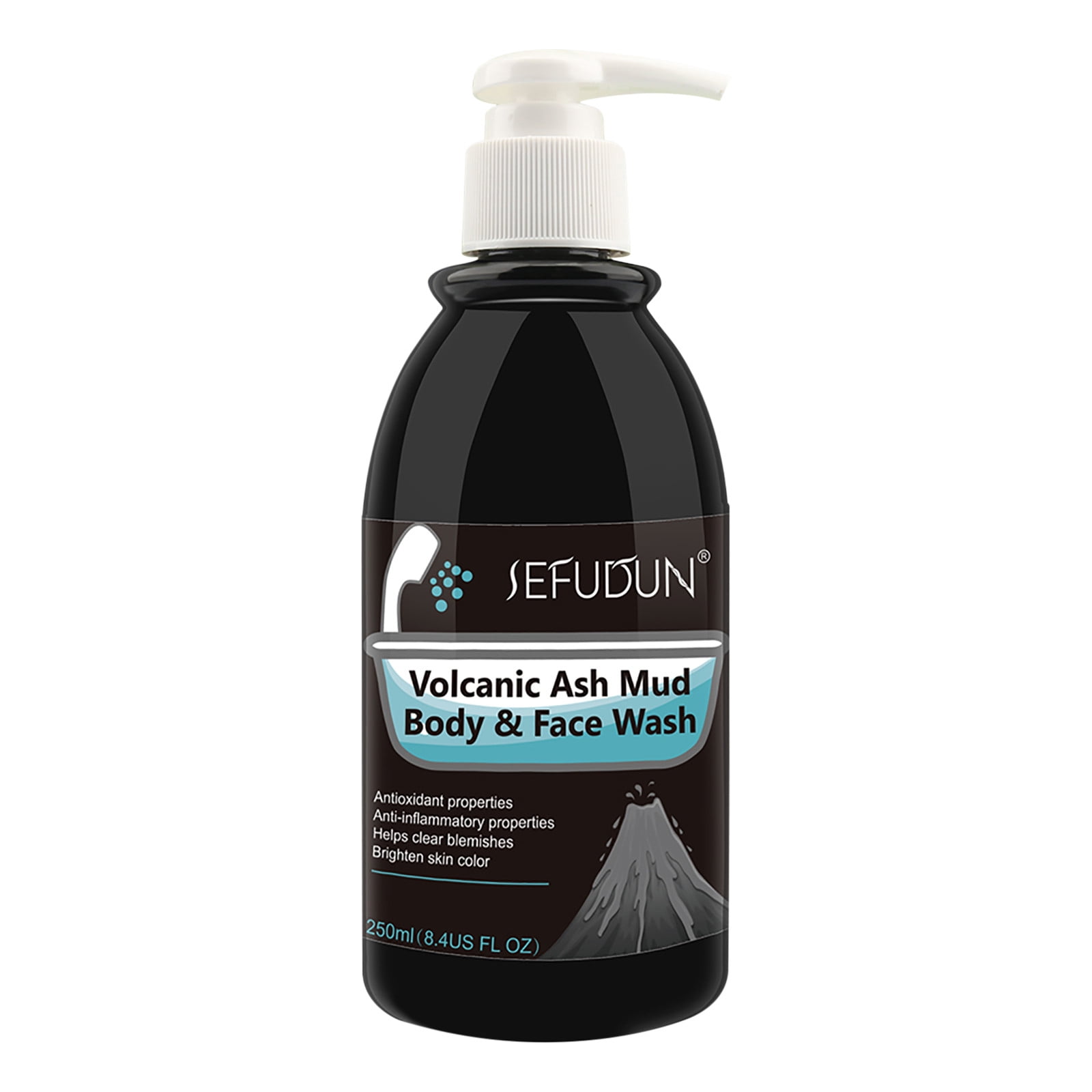 Thsue Volcanic mud body wash Body Cleansing Brightening Skin Tone