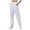 White, variant on AherBiu Womens Sweatpants Joggers Cinch Bottom Pants Fleece Lined Thermal Warm Winter Fall Casual Pants with Pockets