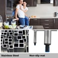 thumbnail image 6 of CL.HPAHKL Stainless Steel Table for Prep & Work, 24" X 60" Kitchen Work Table NSF Commercial Heavy Duty Metal Table with Undershelf, Prep Table for Kitchen Home Restaurant, 6 of 7