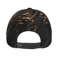 thumbnail image 4 of Xecao Black And Gold Fire Dragon for Baseball Cap: Unisex, crafted from classic polyester twill fabric, featuring a soft unconstructed design, 4 of 5