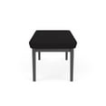 thumbnail image 3 of Amherst Steel Reception Waiting 18.5" 2 Seat Bench / Charcoal Steel / Black, 3 of 3