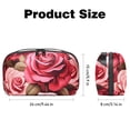 thumbnail image 5 of Rose Waterproof Oxford Cloth Charger Case with Storage Pouch, Cord Organizer, Phone Cable Organizer, and Charger Storage Organizer - 5.9x9.44x3.14 in., 5 of 6