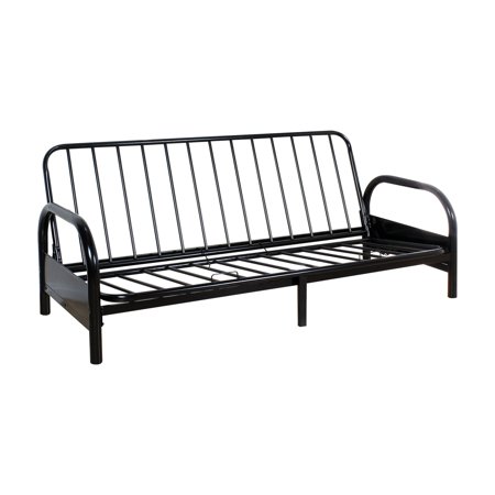 Sleek Black Adjustable Metal Frame - Strong And Structure 2 Seat, 36in.depth X 77in.width 32in.height Added Finish Construction Long-lasting Stable 2, 36" D 77" W 32" H Incorporated