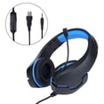 thumbnail image 1 of Auriculares para juegos Worallymy de 3,5mm consola de juegos para ordenador auriculares con Control por cable auriculares LED para juegos con micrófono Worallymy JD735807905, 1 of 7