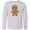 AC-Heather Grey, variant on Inktastic Gingerbread Christmas Long Sleeve Youth T-Shirt
