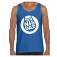 thumbnail image 1 of Awkward Styles Men's Tennis Dad Graphic Tank Tops Father`s Day Gift Daddy Tennis Player Gift, 1 of 4