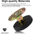thumbnail image 4 of Patas Regulables Para Muebles, 4 Piezas 27–40 mm Patas Regulables, Patas Muebles, Atornillado o Autoadhesivo, Mesas, Armarios y Patas de Sofás, 4 of 5