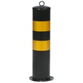 thumbnail image 1 of Bollard Steel Post Stainless Steel Black 1Pack For Ports, 1 of 6