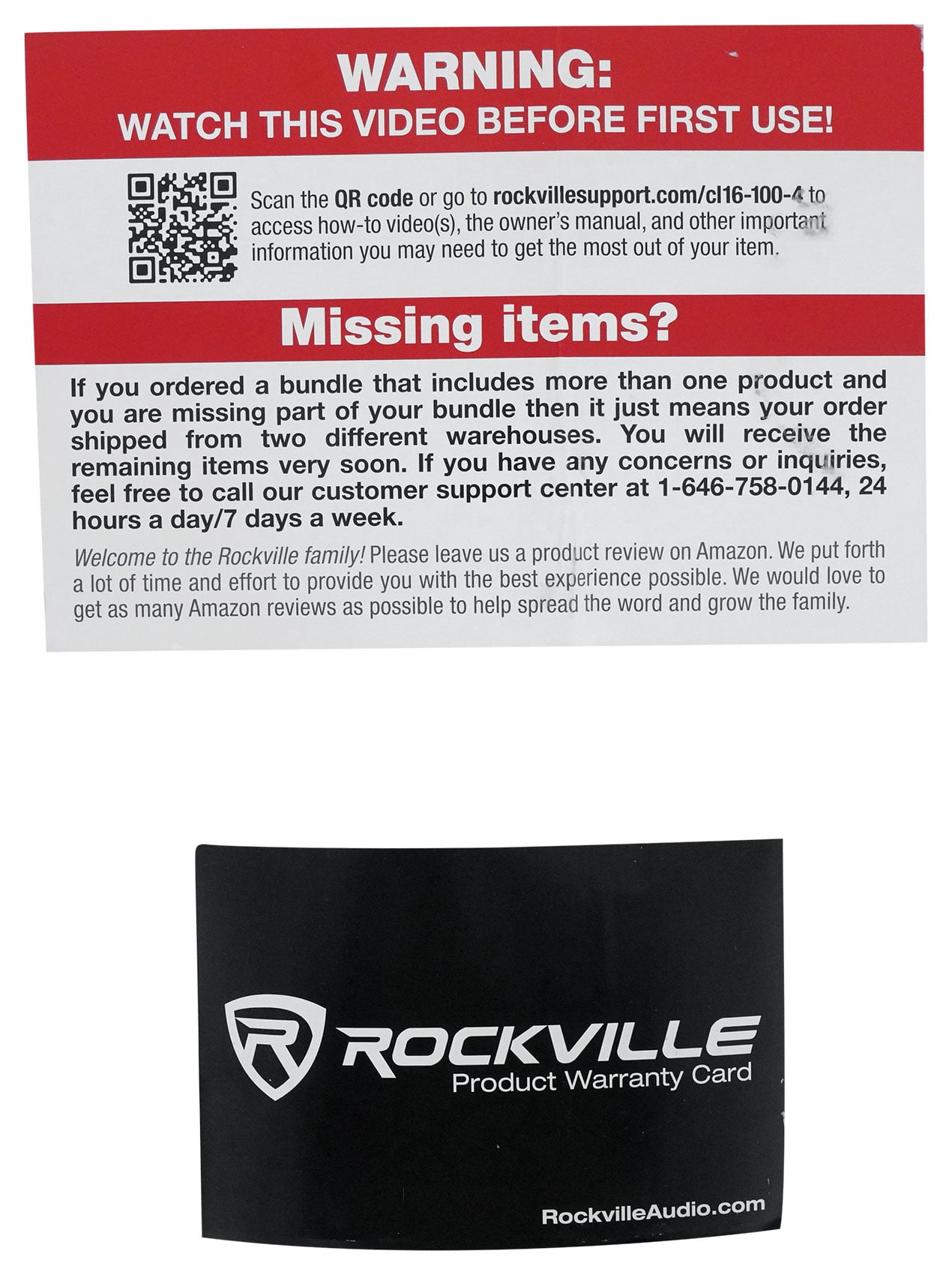 Rockville CL16-100-4 CL2 Rated 16 AWG 100' 4 Conductor Speaker Wire In Ceiling