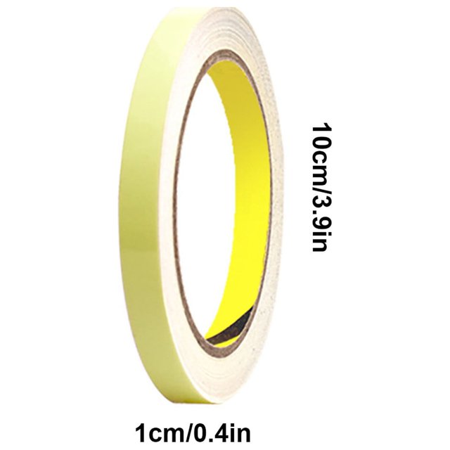 ICQOVD A Roll of Ten-meter Long Luminous Fluorescent Night Self-adhesive Safety Sticker