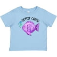 thumbnail image 3 of Inktastic Cutest Catch Cute Purple Fish Boys or Girls Baby T-Shirt, 3 of 5