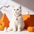 thumbnail image 6 of Halloween Pet Charm Necklace Collar, Cute HalloweenâElement Pendant Decorative Gold Chain Necklace, Pet Accessory for Cats & Small Dogs Halloween Party Dressâup, 6 of 6