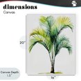 thumbnail image 4 of Stupell Industries Coastal Coastal Canopy Palm Tree Canvas Art, 16 x 20, by Shelly Craig, 4 of 8