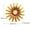 Yellow, variant on Dienrx Spring Iron Wreath Indoor Summer Wreaths Artificial Spring Wreaths for Front Door, for Mother's Day, Bee Day, Iron Flower Art, Sunflower Wreath, Artificial Wreath Decoration