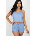 thumbnail image 4 of Ribbed Strappy Camisole & Shorts Ensemble, 4 of 11