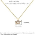 thumbnail image 5 of Dainty Graduation Cap Necklace for Her,Personalized Graduation Gifts for Her,Graduation Necklace with Graduation Card for High School/College/8th Grade/Masters Degree/Nurse/5th Grade,Class of 2025, 5 of 5