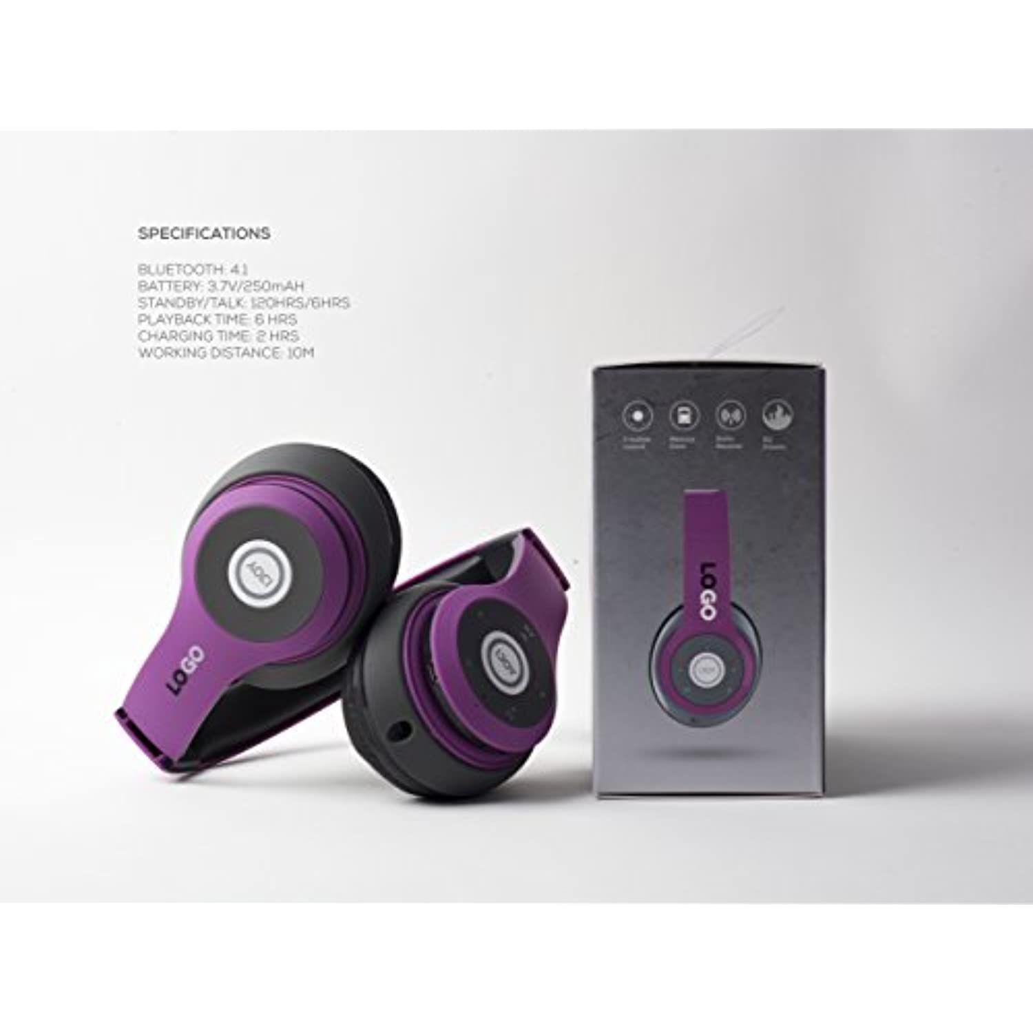 Over Ear Headphones Foldable Headset 