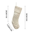 thumbnail image 3 of Ganfancp Christmas Decoration Supplies Christmas Socks Candy Bags Christmas Tree Pendants Christmas Socks Gift Bags Christmas Bags Liquidación Ventas Hoy Ofertas Prime 1X Calcetín de Navidad, 3 of 5