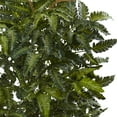 thumbnail image 2 of Nearly Natural 33" Plastic Bracken Fern Artificial Plant with Planter, Green, 2 of 3