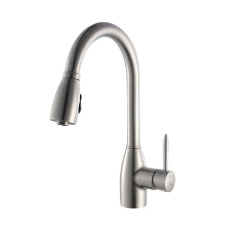 Kraus KPF-2130 Pullout Spray Kitchen Faucet with Swiveling Spout and Dual Functi