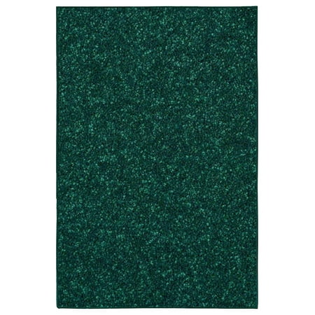 - Ambiant Pet Friendly Solid Color Area Rugs Forest Green - 2'x8'