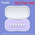 thumbnail image 1 of Pencil Tips Storage Box for Apple Pencil Anti-scratch Magnetic Protective Case Covers for Ipencil Stylus Pen Nibs Organizer Box Purple B, 1 of 6