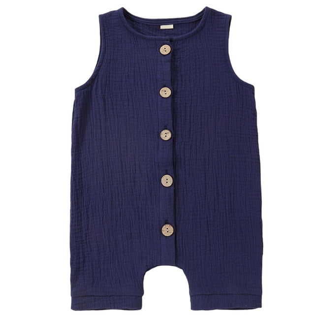 Niña Bebé Ropa de Verano Bodysuit de Color Sólido para 0-24 Meses Niña Bebé Recién Nacido Ropa Recién Nacida Romper de Manga Corta