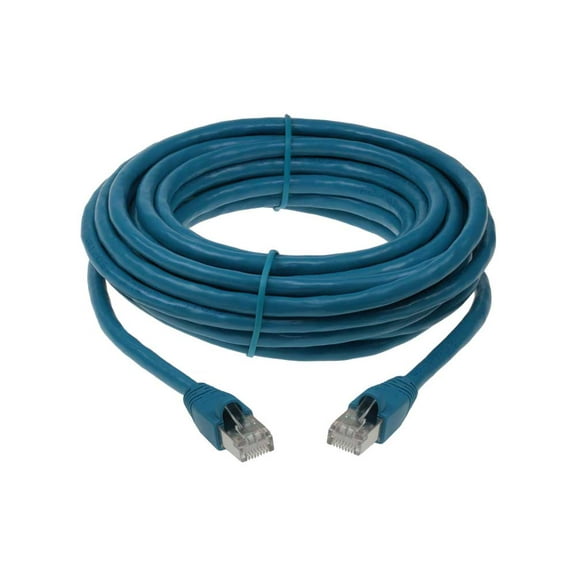 SF Cable Cat6A Shielded (STP) Ethernet Cable, 20 feet - Blue