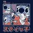 thumbnail image 2 of Boy's Lilo & Stitch Comic Book Panels Graphic Tee Navy Blue X Large, 2 of 4