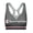 Granite Heather/Oxford Grey Script, variant on Women  Racerback Seamless sports bras