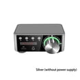 thumbnail image 3 of Injueey Placa amplificadora con pantalla Digital de 100W, altavoz, caja de sonido, eléctrico, compatible con Bluetooth, amplificador de Cables de audio/vídeo Plata, 3 of 6