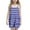 Purple, variant on Juslio Dresses for Girls Knee Length Sleeveless Pockets Casual Summer Beach A-line Blue Halter Dress