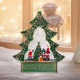 thumbnail image 4 of Lipstore Christmas Tree Music Box Table Centerpiece Christmas Tabletop Decoration Musical Santa Claus, 4 of 8