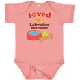 thumbnail image 3 of Inktastic Labrador Retriever Loved by a Boys or Girls Baby Bodysuit, 3 of 5