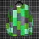 thumbnail image 5 of Suéter de otoño e invierno para hombre con estampado 3D de rayas de colores a cuadros, ropa informal deportiva de calle a la moda para hombre, 5 of 5