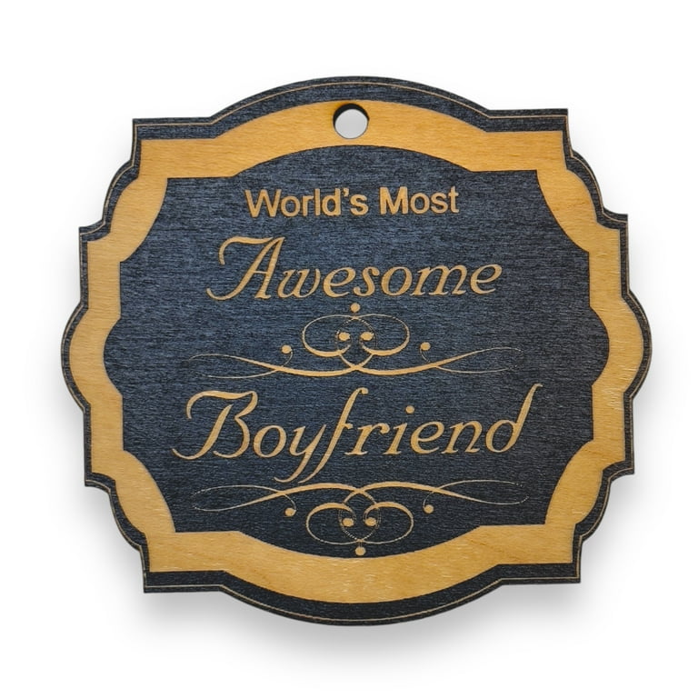 Ornament - World's most awesome Boyfriend Ornament - World's most awesome Boyfriend