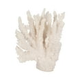 thumbnail image 6 of Coral Reef Figurine for Home Decor - Coastal Resin Sculpture for Bathroom Counter, Office, Study, and Living Room Decor - Ornament Accents for Shelf and Coffee Table Styling - 10", White, 6 of 13