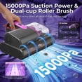 thumbnail image 2 of Aspiradora para Colchones Bear con Luz UV-C y Calor de 60°C, 2 of 9