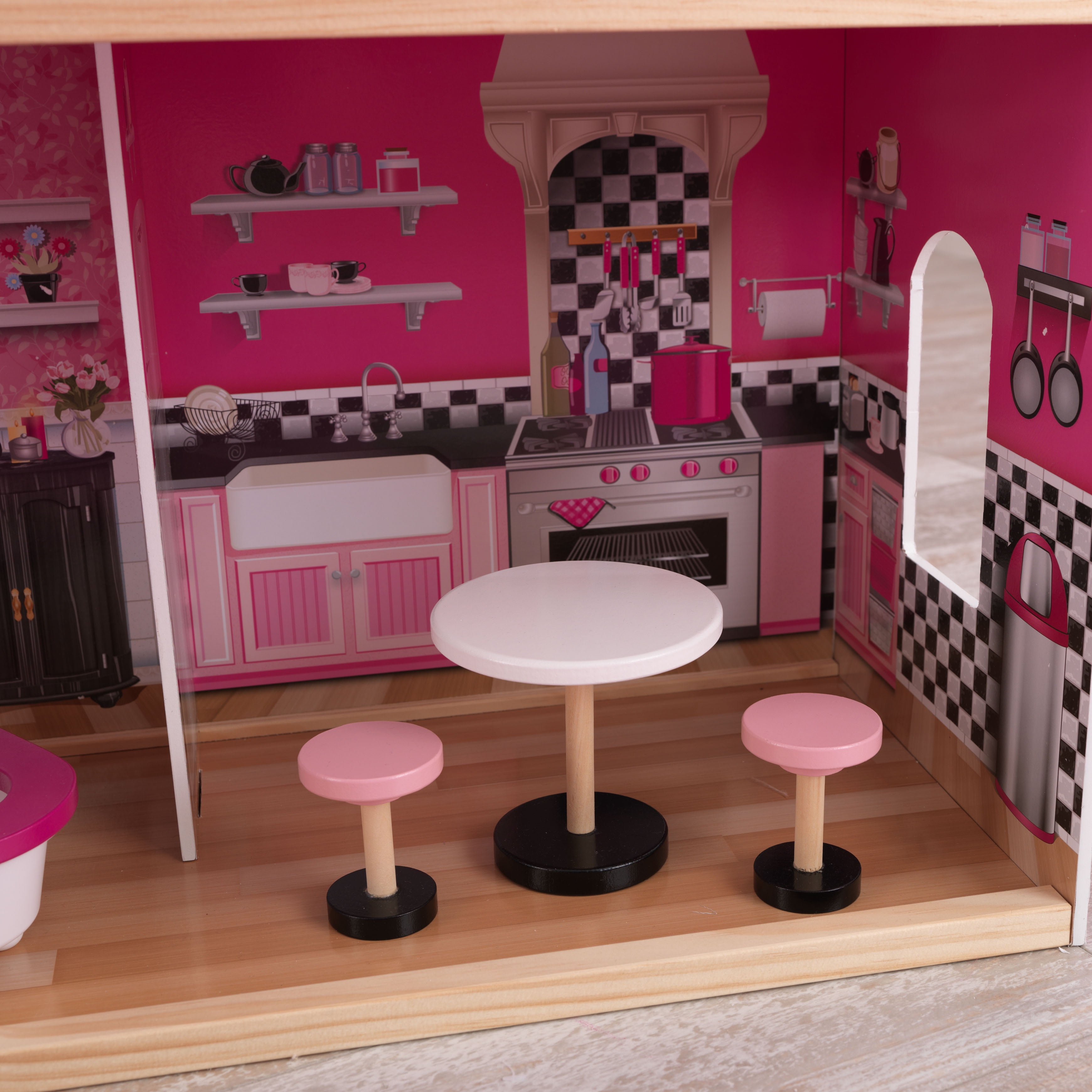 kidkraft bonita rosa dollhouse