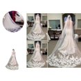 thumbnail image 1 of Voile de Mariée 300CM avec Peigne Filet Voile de Mariage Simple Couche Accessoires pour Cheveux, 1 of 8